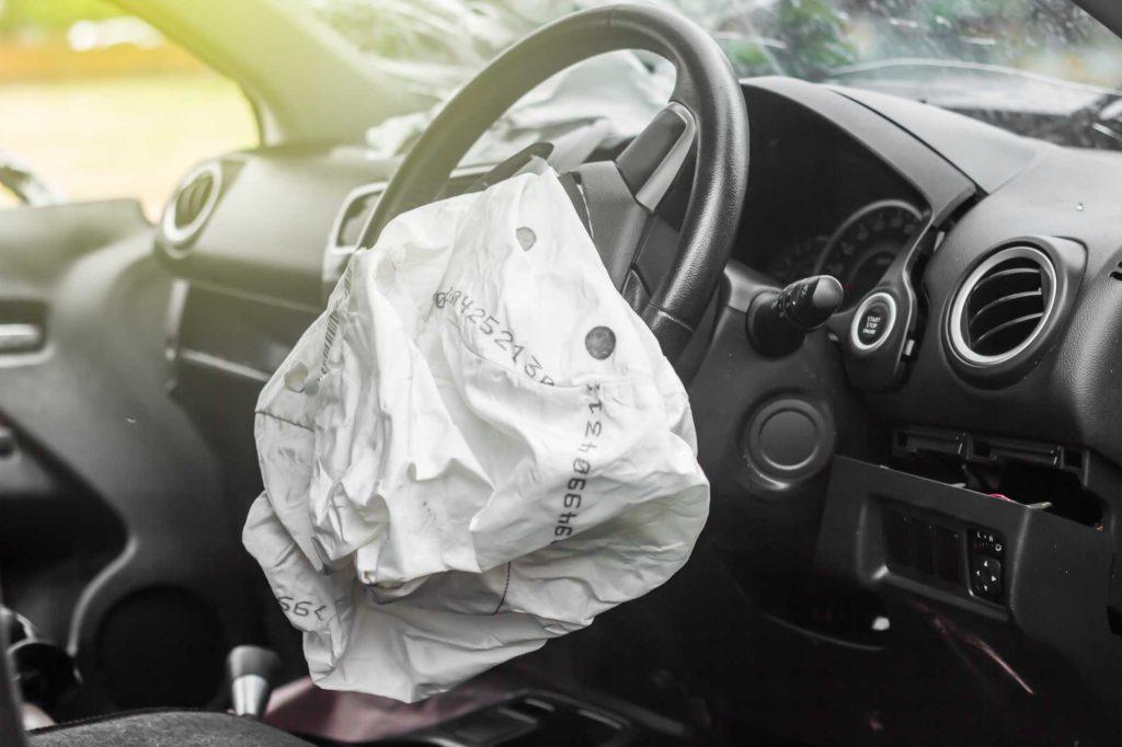 Used Airbag After A Car Crash | Motor Vehicle Accident Lawyers in NYC | Gash & Associates, P.C