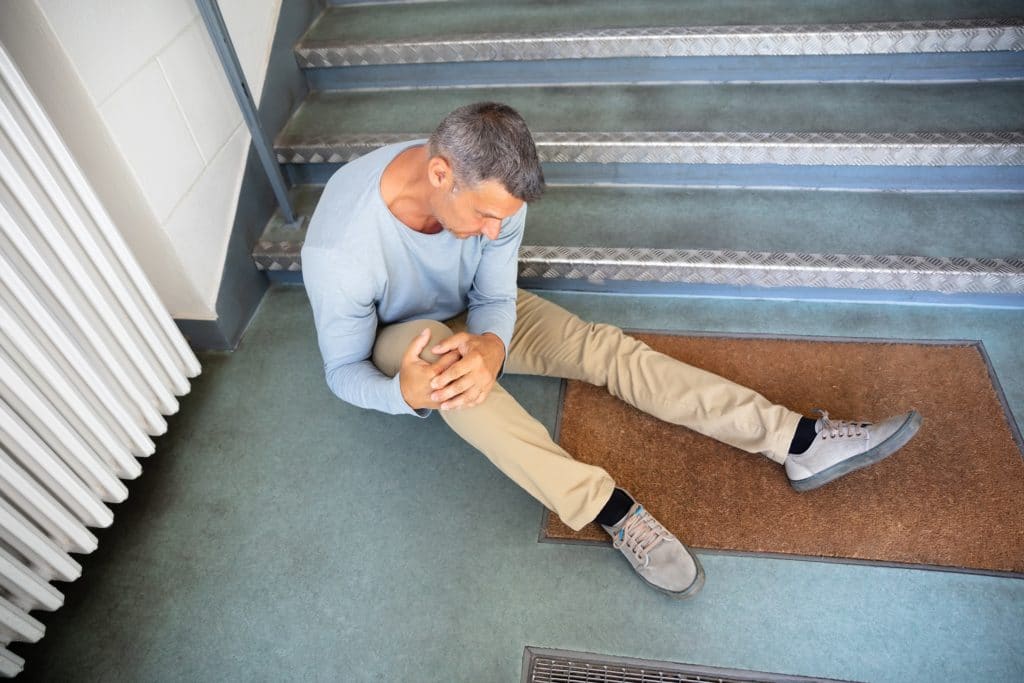 Man Falling On The Ground | Slip and Fall Accident Attorneys in NYC | Gash & Associates, P.C.