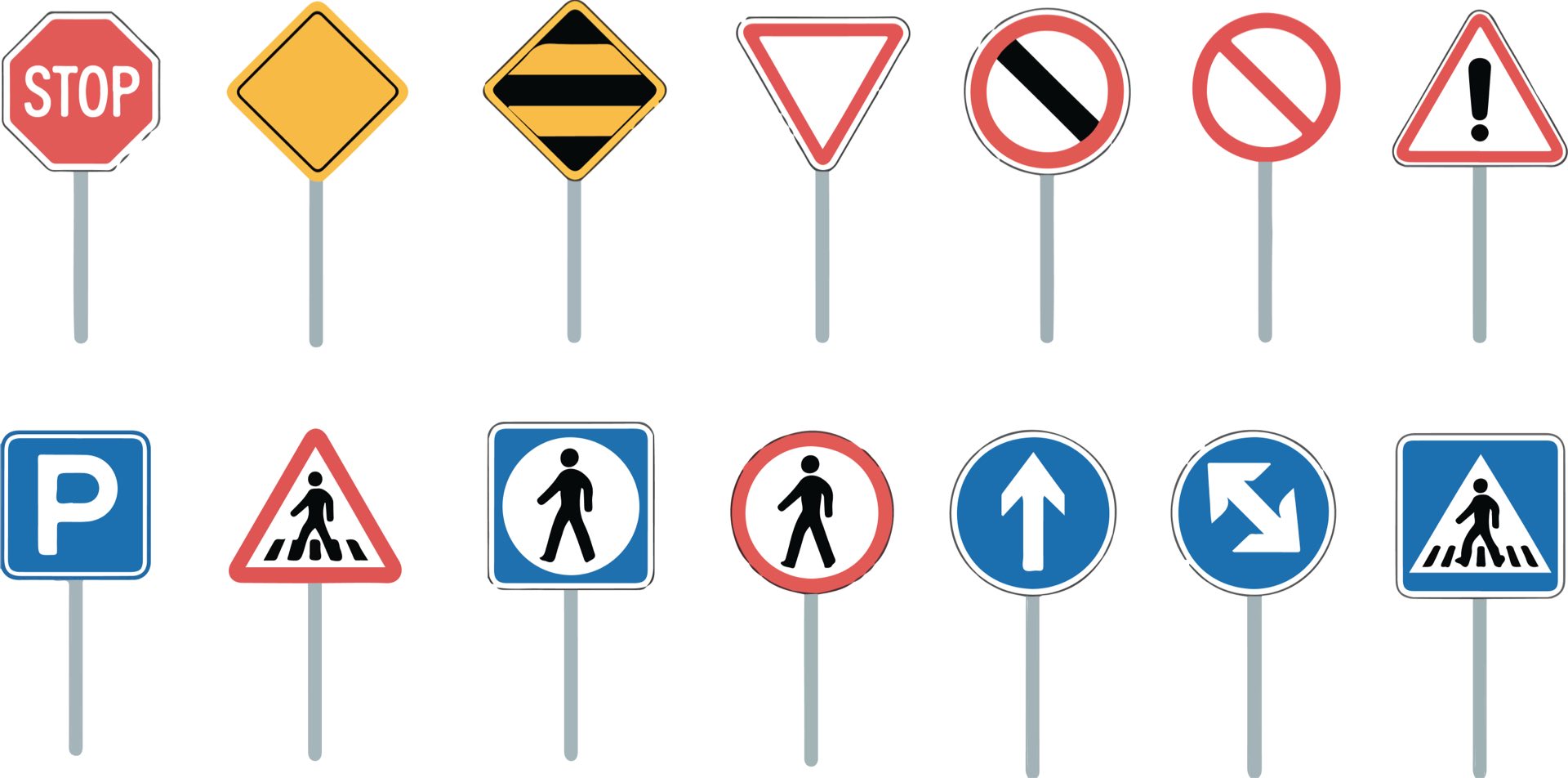 Roadway sinage