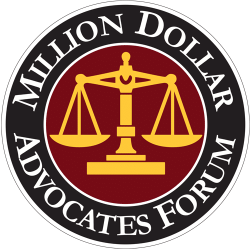 Million Dollar Advocates Forum Logo | Civil Rights Attorney New York City | Gash & Associates, P.C.