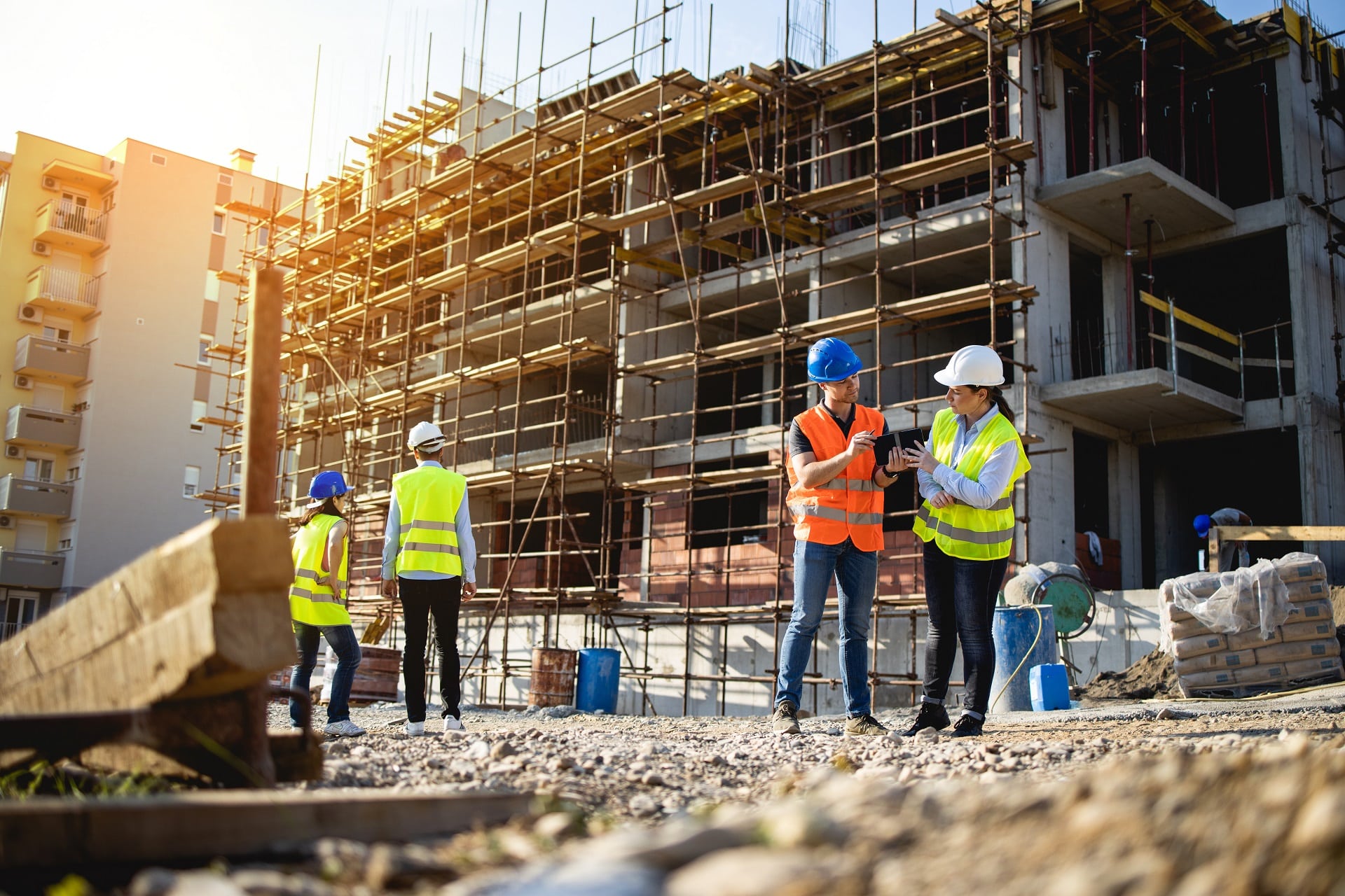 Meeting of Construction Workers On Site | Construction Accidents Lawyer | Gash & Associates, P.C.