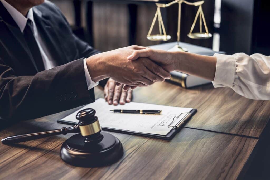Handshake Between Lawyer And A Client | Personal Injury Law Firm NYC | Gash & Associates, P.C.